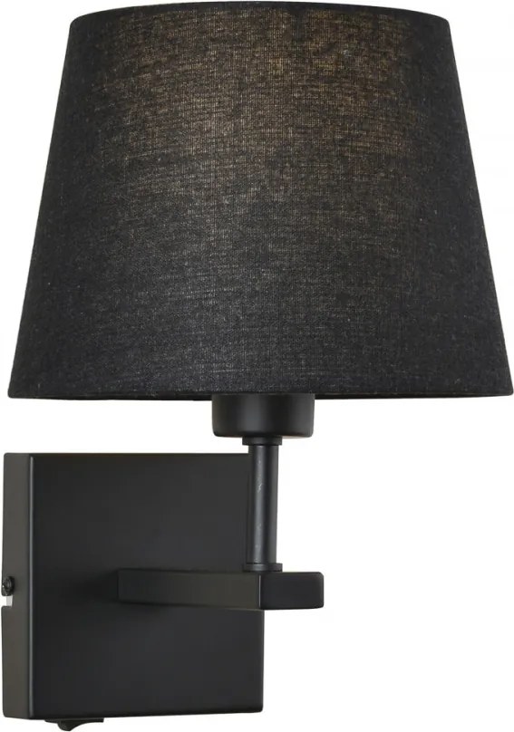 Fali Lámpa Fekete Norte ITALUX-WL-1122-1-A-BM-RO-BL