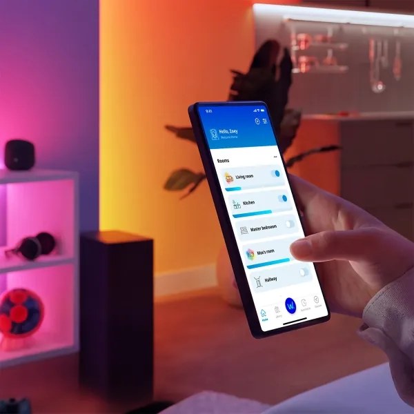Philips - LED RGBW dimmelhető asztali lámpa SMART LED/9W/230V 2200-6500K Wi-Fi
