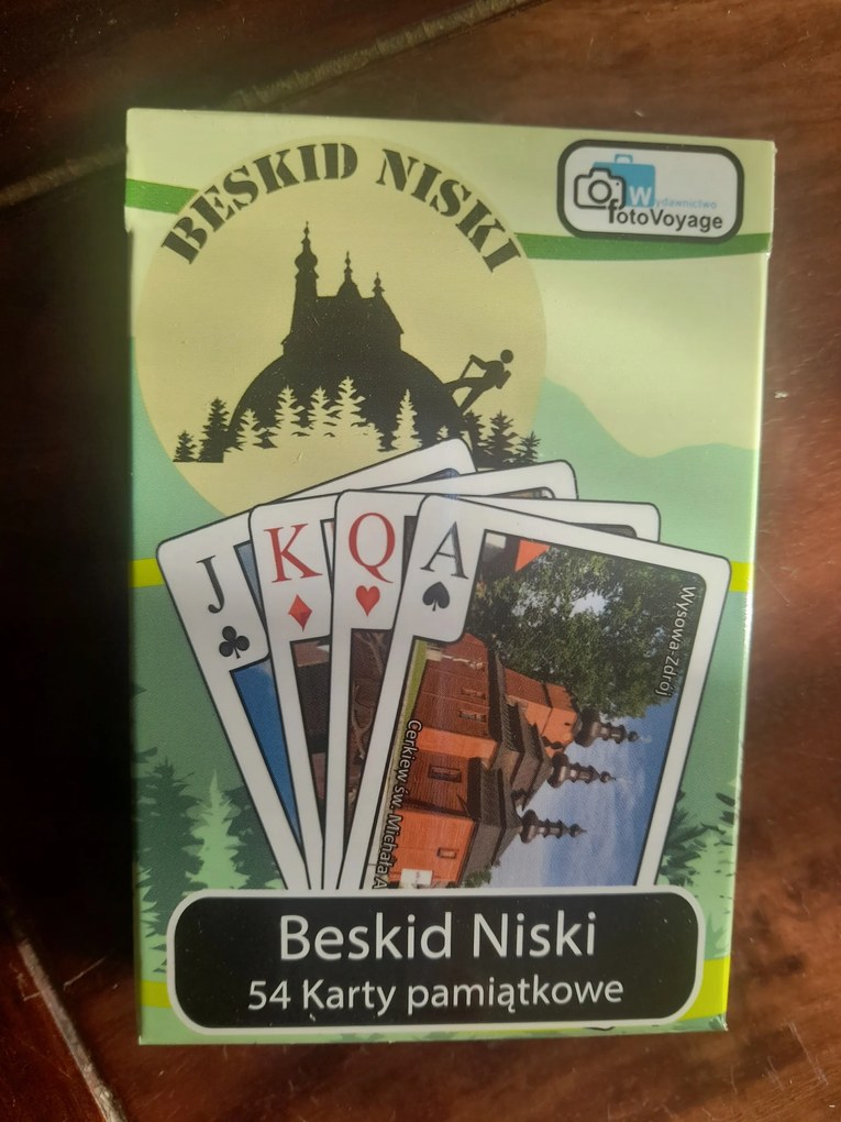 Játékkártyák Lengyel Beskid Alacsony Souvenir Of Poland 54 cards