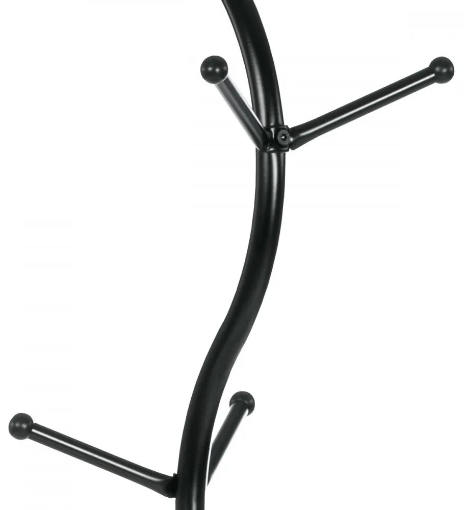 Fém Állófogas Fekete színben. Magassága: 181 cm 80003-09