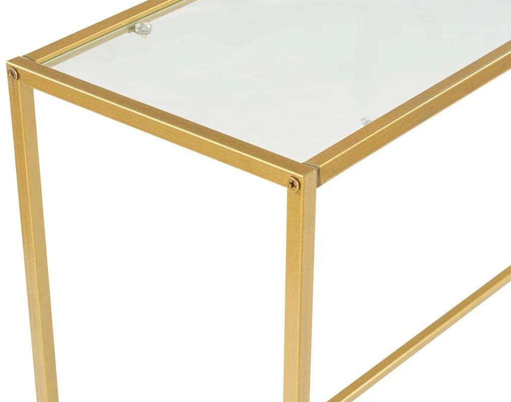 Canvas Gold konzolasztal