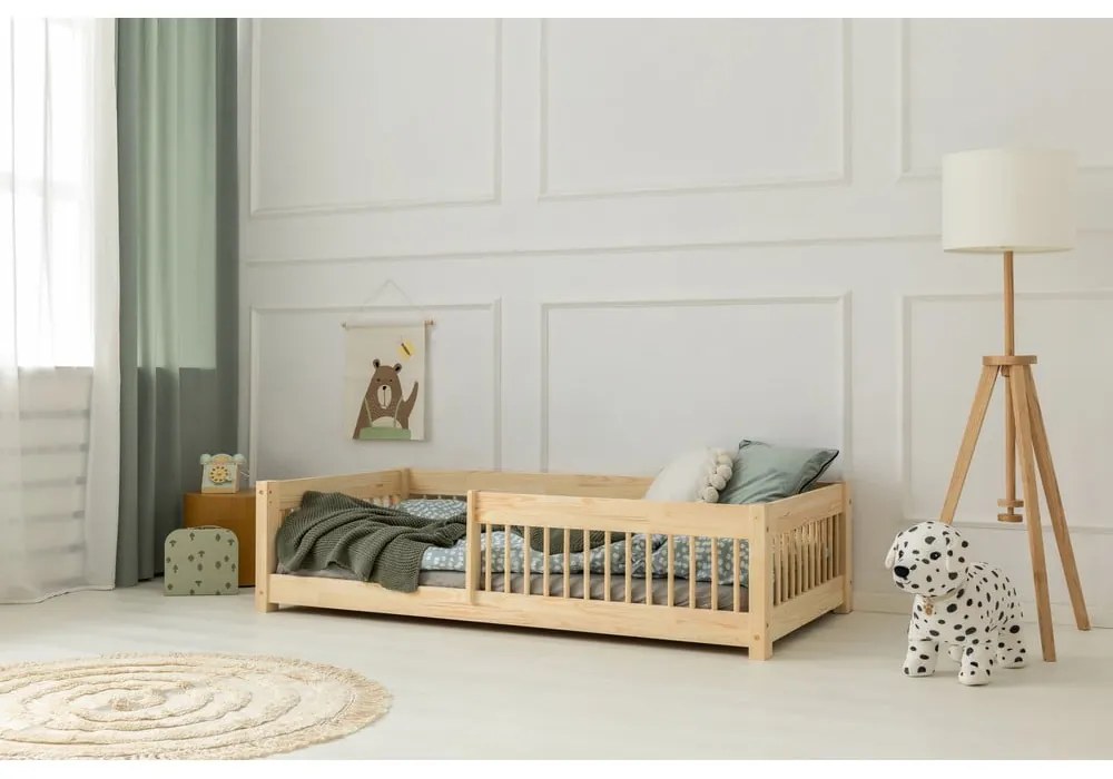 Natúr színű borovi fenyő gyerekágy 70x140 cm Mila CPW – Adeko