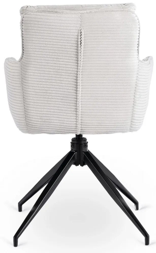 Forgó Étkező/Tárgyaló Fotel Szürke Színben. Akita