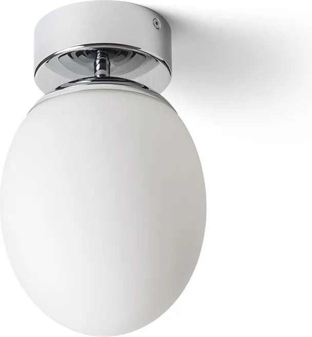 RENDL MERINGUE 16 mennyezeti lámpa opálüveg/króm 230V LED E27 15W IP44