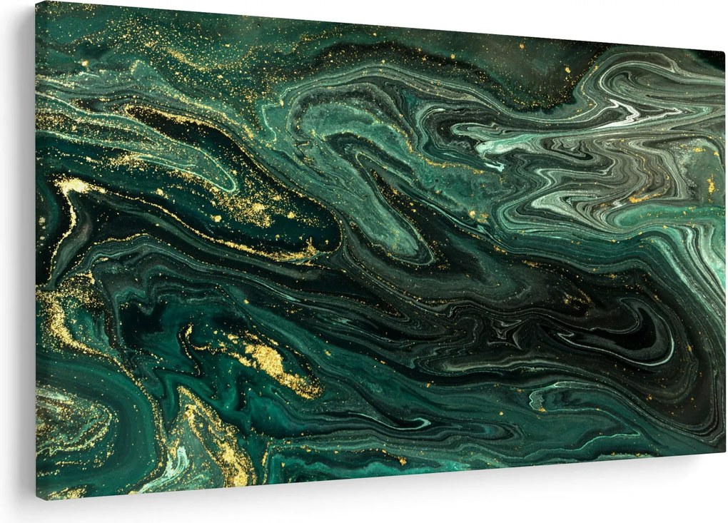 Kép - Zöld márvány (90x60 cm)