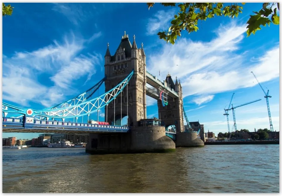 Fotótapéta flizelina 368x254 Tower Bridge, égbolt