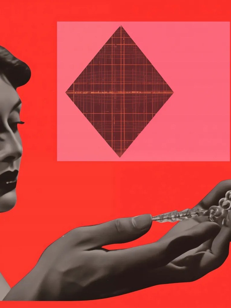 Poszter 75x100cm Kiégett valóság