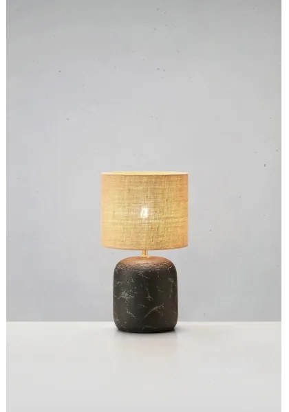 Markslöjd 108683 - Asztali lámpa MONTAGNA 1xE14/40W/230V 32 cm bézs/fekete