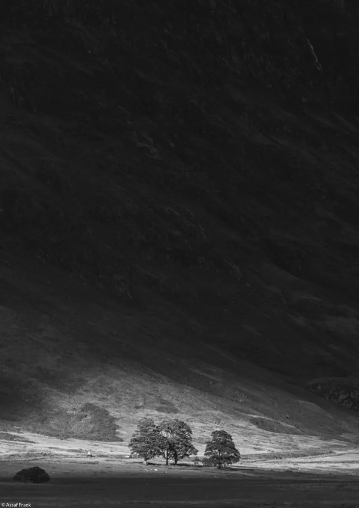 Poszter 21x29,7cm Glen Coe völgy, Assaf Frank