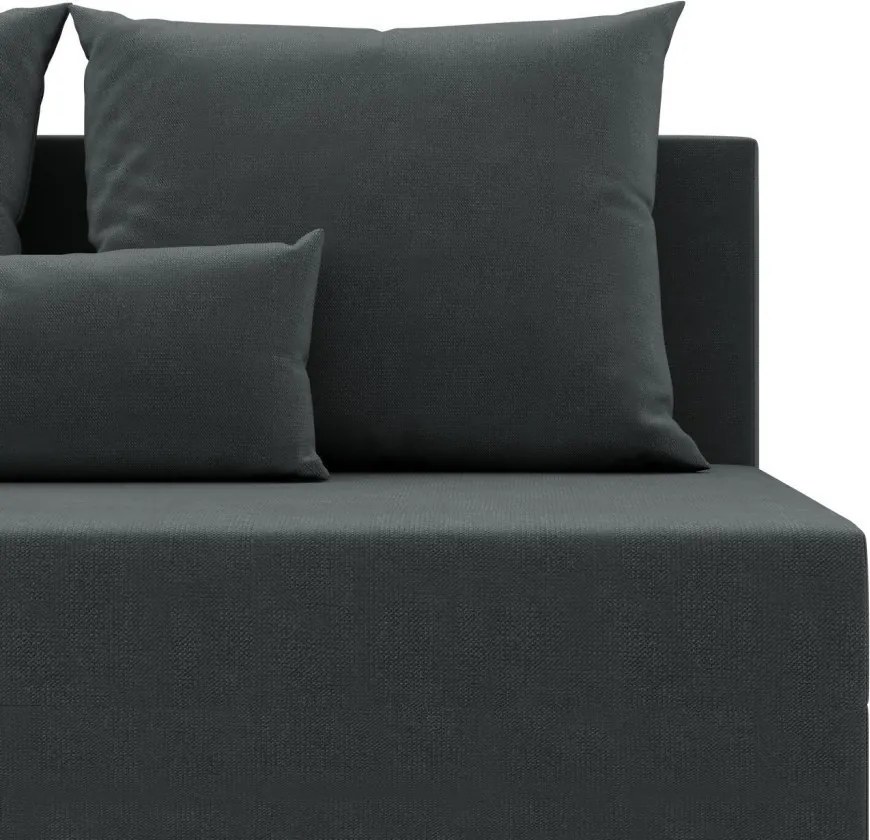 Nobu kanapé, bársony, szürke