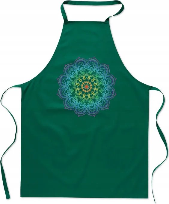 Konyhai Kötény Színes Mandala Divatos Nyomott Mintás Ajándék