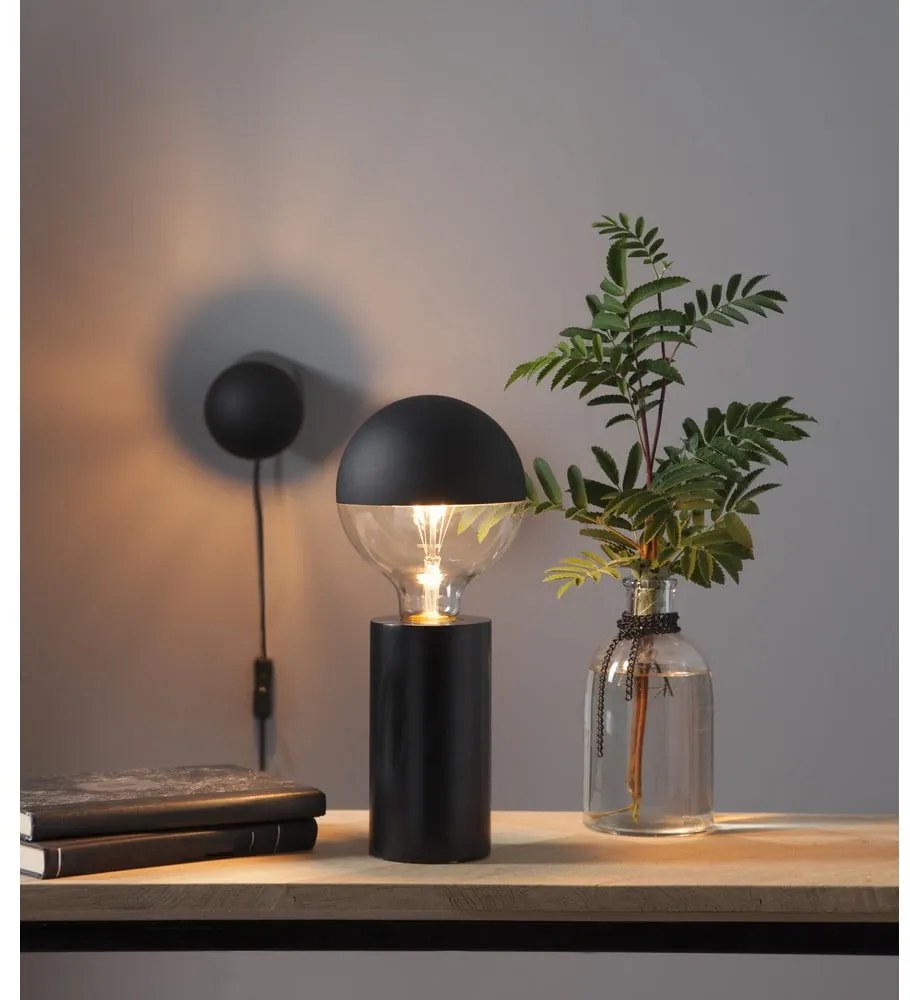 Fekete lámpa állvány 15 cm Tub – Star Trading