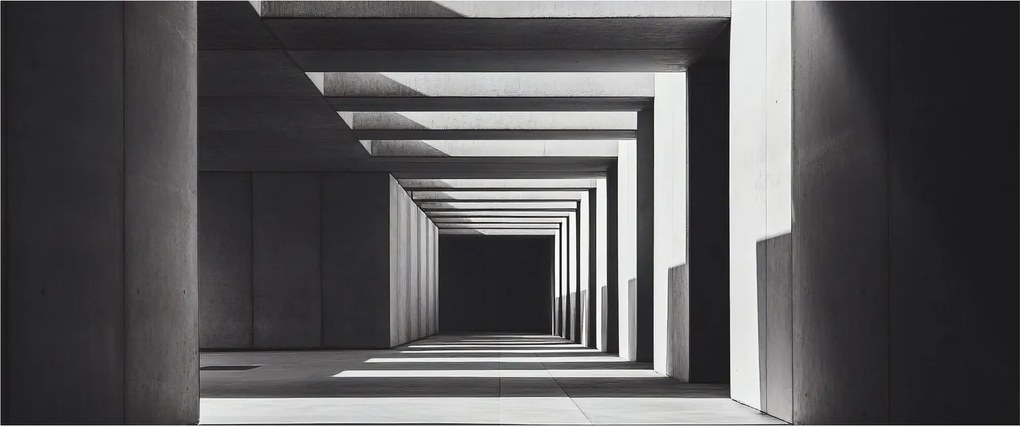 Kép - Négyzet alakú alagút (120x50 cm)