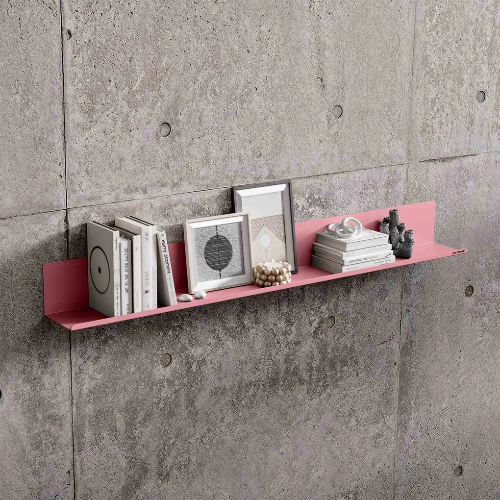 JOANNE fali polc 1200 mm, Fresh Style: púderrózsaszín