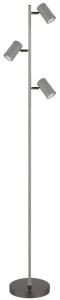 Globo 57911SS - Állólámpa ROBBY 3xGU10/5W/230V szürke