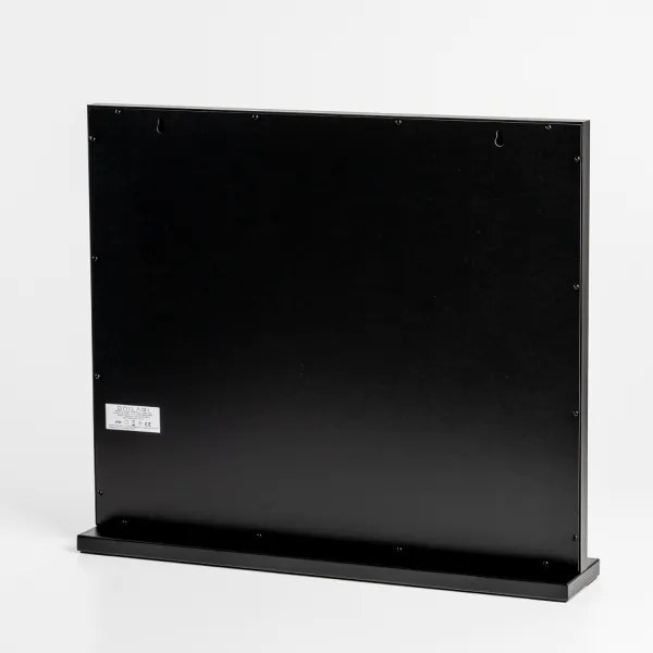 BRILAGI - LED fényerőszabályozható sminktükör HOLLYWOOD LED/15W/230V 60x50 cm fekete