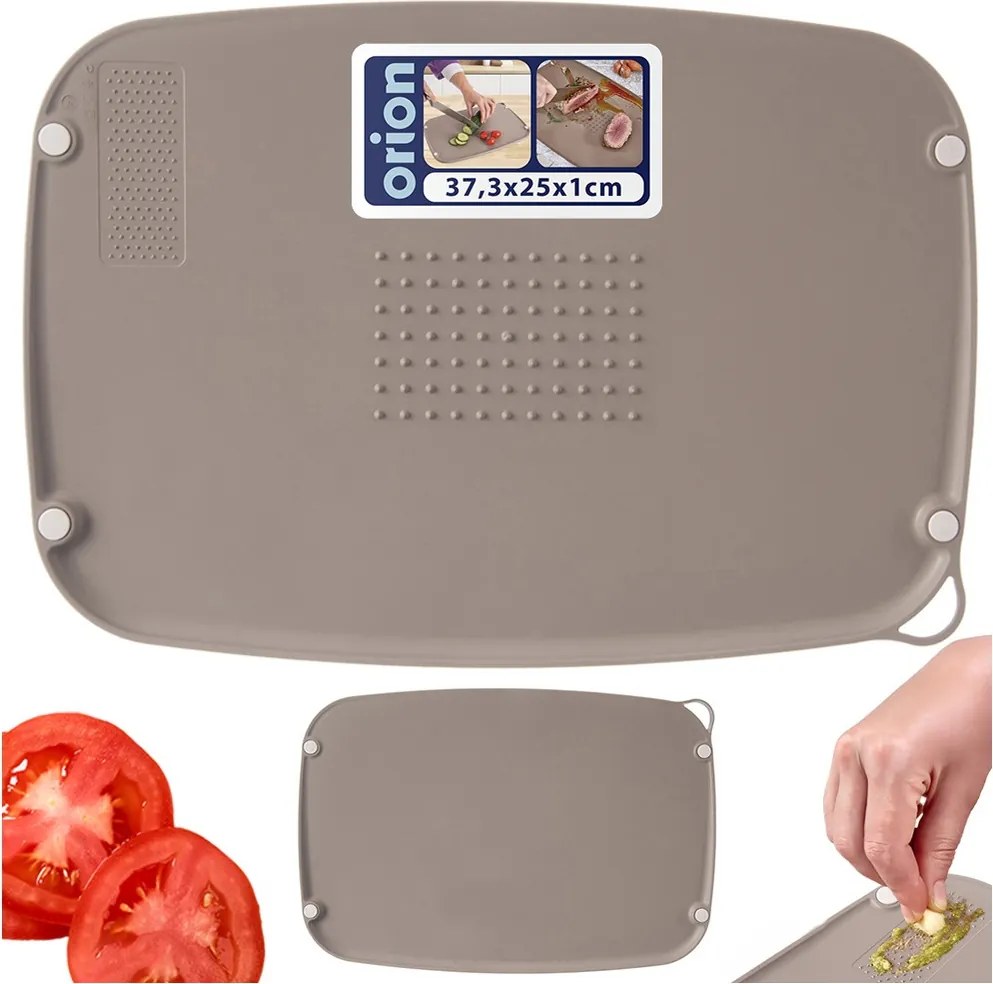 Konyhai vágódeszka élelmiszerekhez Kétoldalas műanyag 37cm