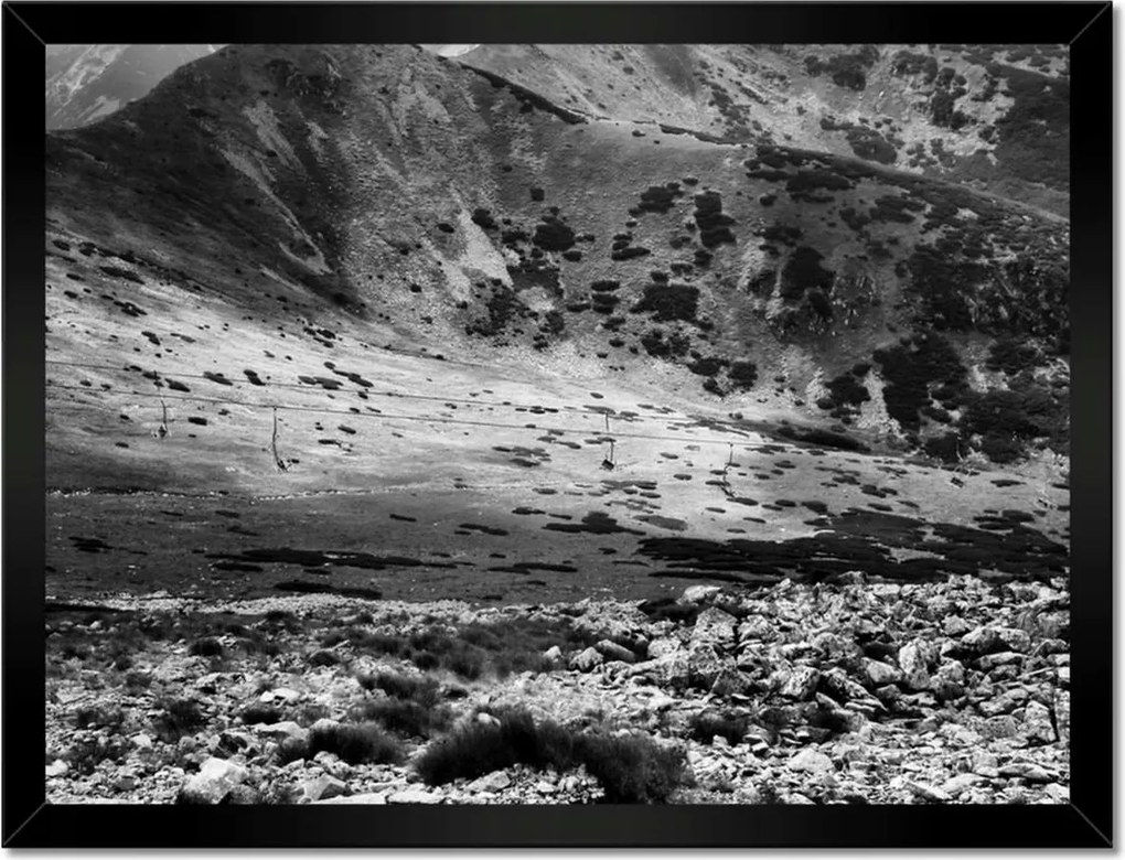 Poszterek keretben 40x30 Tátra Lengyel hegyek Kilátás