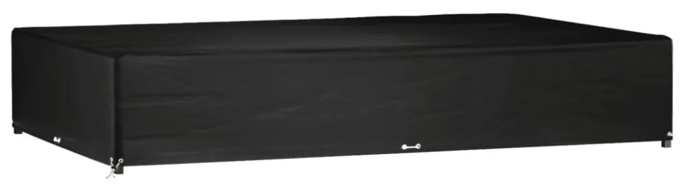 téglalap alakú kerti bútorhuzat 16 fűzőlyukkal 325x205x60 cm