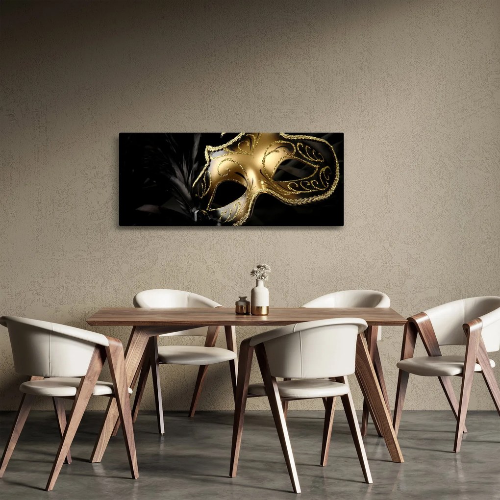 Kép - Arany maszk (120x50 cm)