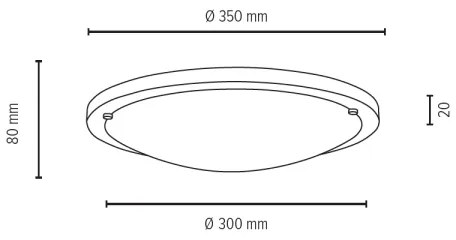 Spot-Light 4753474 - FRIDA mennyezeti lámpa 2xE27/40W/230V