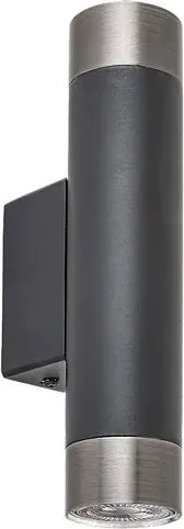 Rabalux beltéri fali lámpa gu10 2x5w matt fekete zircon