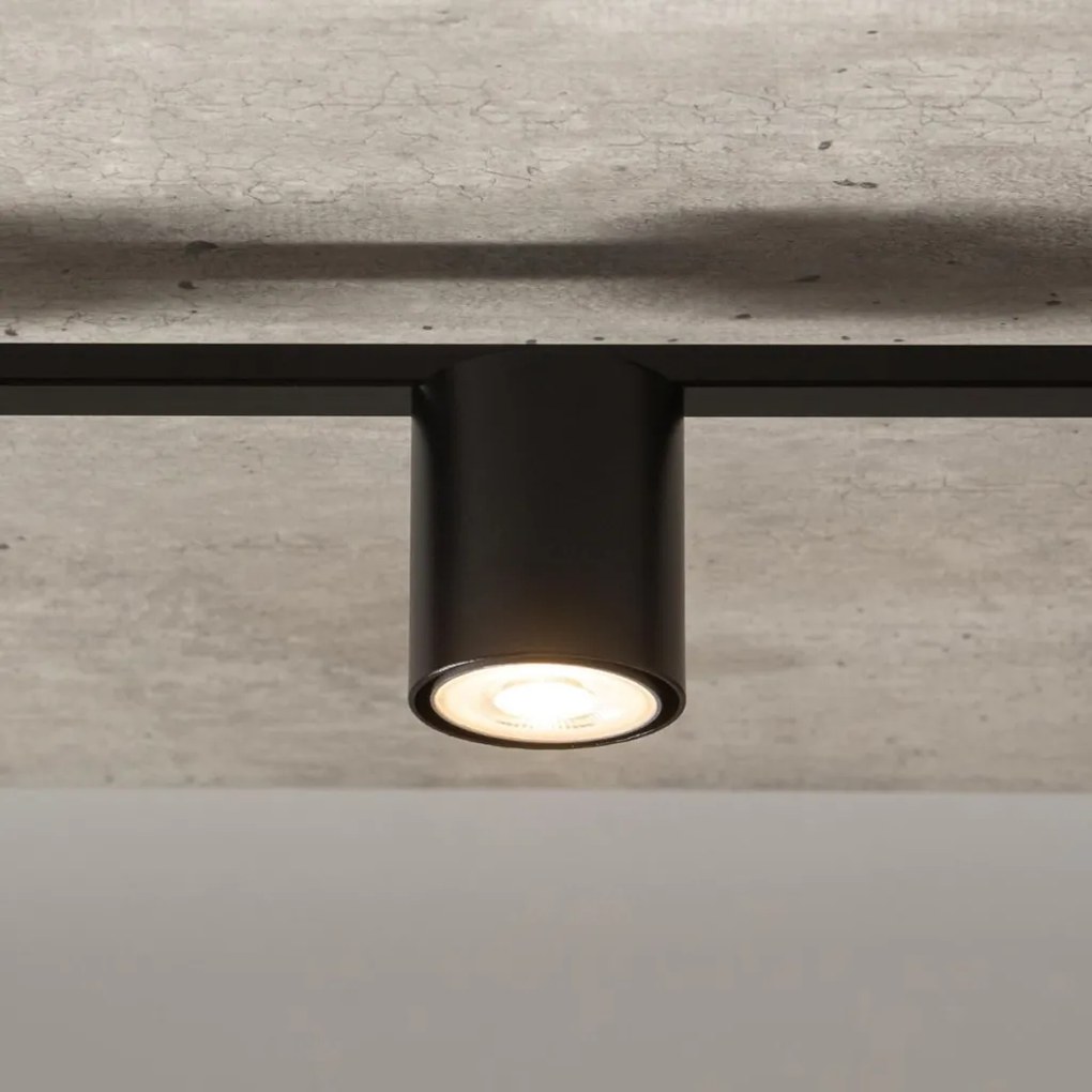 SIGMA LIGHTING 33430 SKY Loft Mennyezeti Lámpa Fekete GU10 IP20