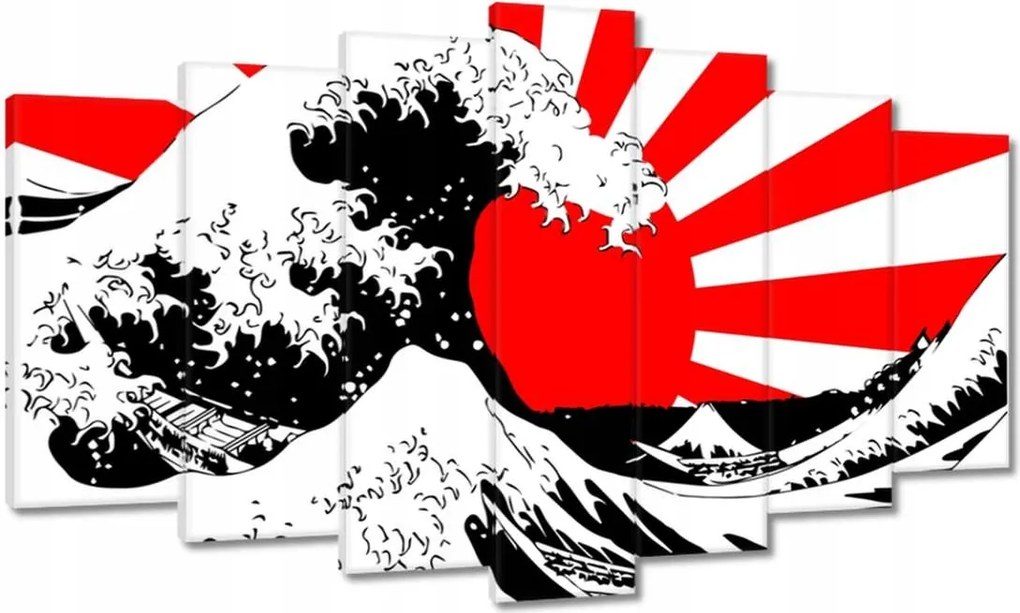 Festmények 140x80 Japán Kamikaze