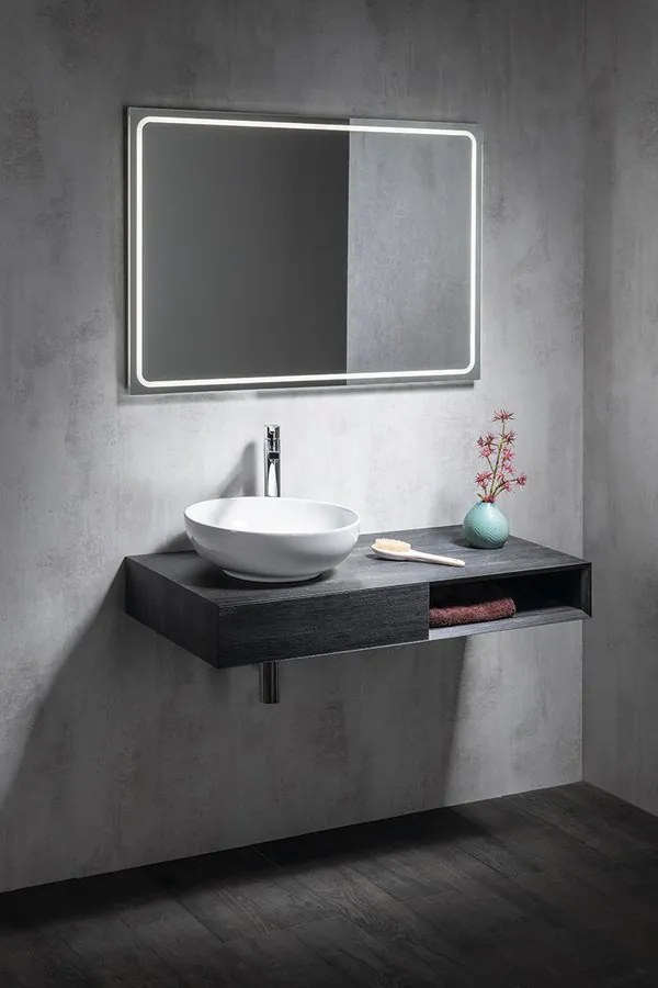 Sapho, GEMINI LED háttérvilágítású tükör 900x500mm, GM090