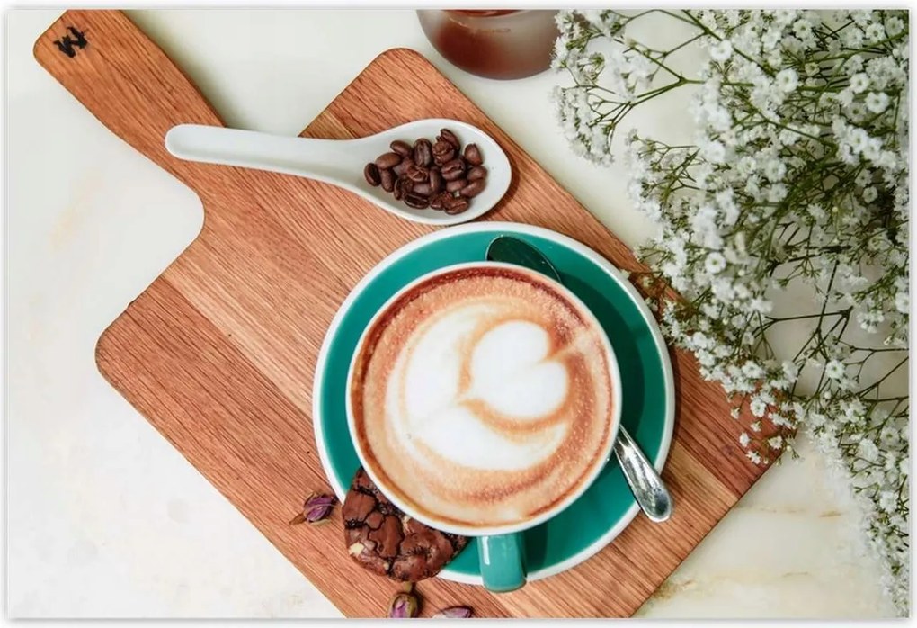 Poszterek 200x135 Cukormentes kávé Fitt leszek