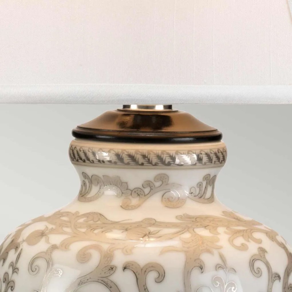 Elstead Lighting SIL THISTLE SILVERTHISTLE-TL Asztali lámpa 1x60W/E27
