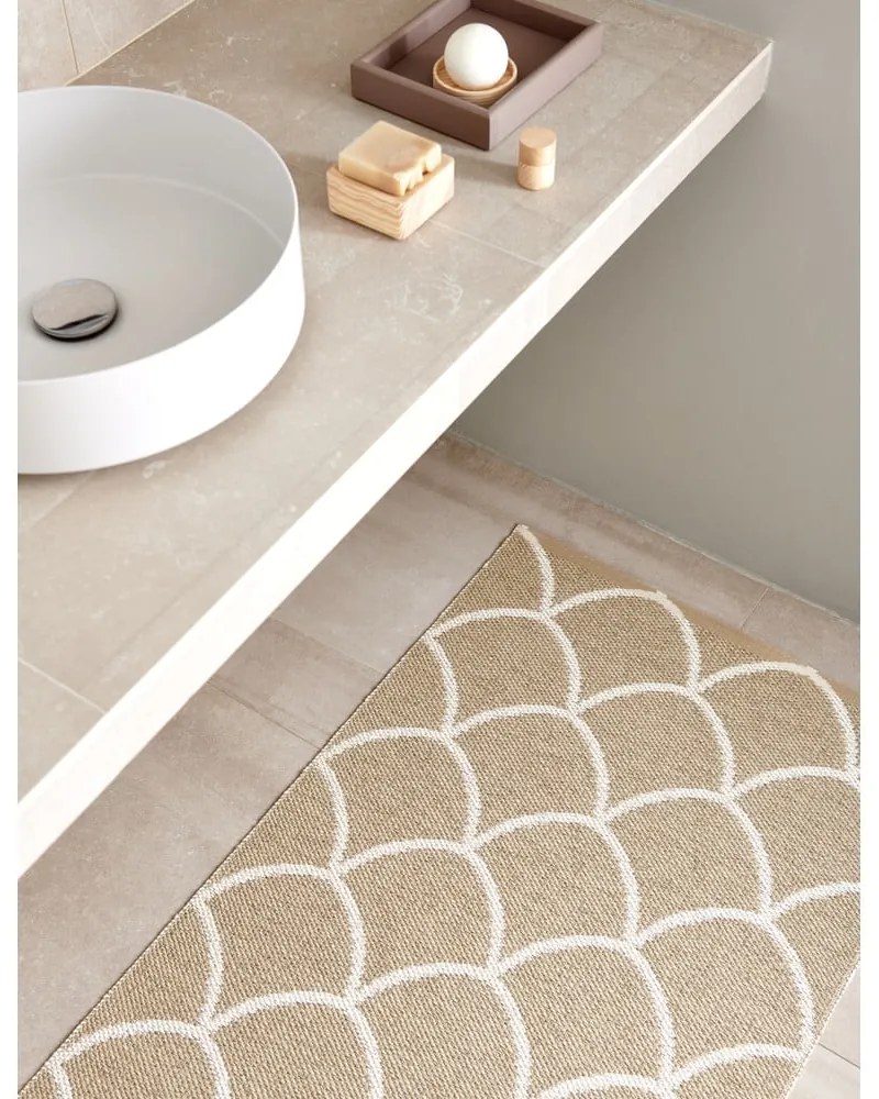 Bézs kültéri-beltéri futószőnyeg 70x300 cm Kotte Sand – Pappelina