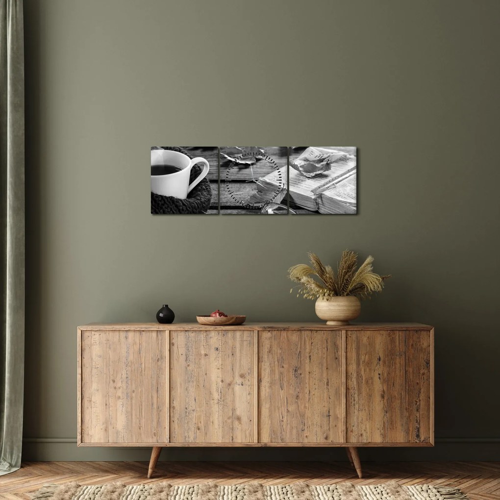 Kép - Egy nyugodt őszi nap (órával) (90x30 cm)