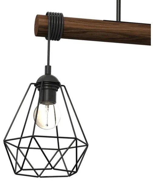 Felületre szerelhető csillár ACERO 2xE27/60W/230V