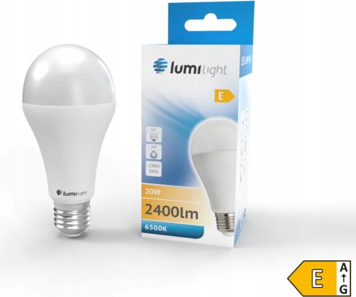 Led izzó 20W Hideg E27 Környezetbarát megoldás a belső térbe