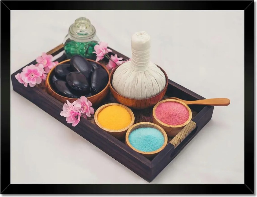 Poszterek keretben 40x30 Spa Wellness Relaxáció Víz