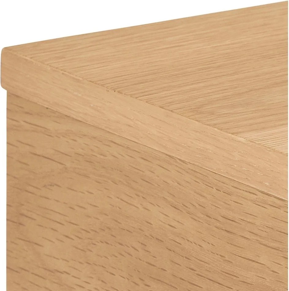 Világos natúr színű éjjeliszekrény tölgyfa dekorral Monfort – Actona