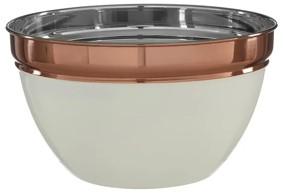 Rézszínű-bézs rozsdamentes acél tál ø 18 cm Prescott – Premier Housewares
