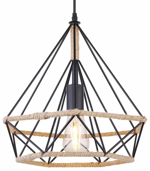 Globo 69029 - Csillár zsinóron ULLEU 1xE27/60W/230V