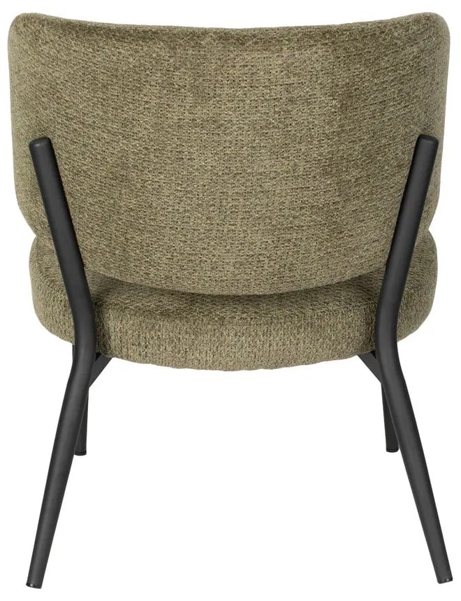 Zöld fotel Sanne – White Label