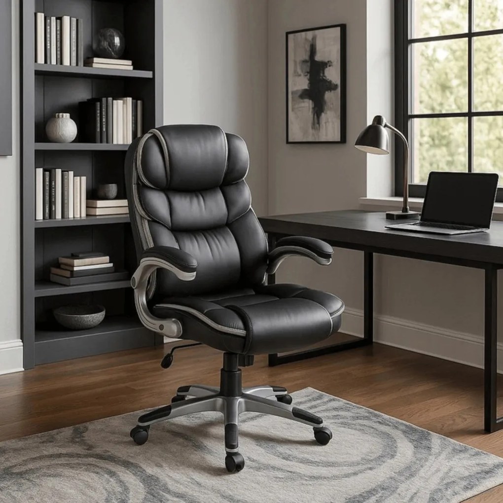 Irodai Forgószék Fekete Színben. LIVERPOOL