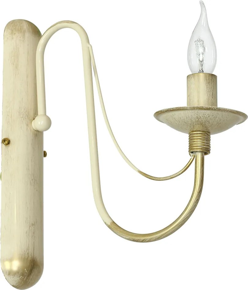 Aldex RÓŻA KREMOWA 397C9 Fali lámpa 1x40W/E14