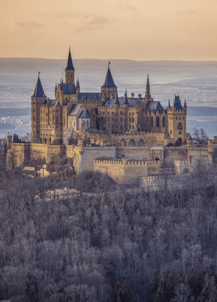 Poszter 39,5x55cm Hohenzollern kastély 2, Assaf Frank