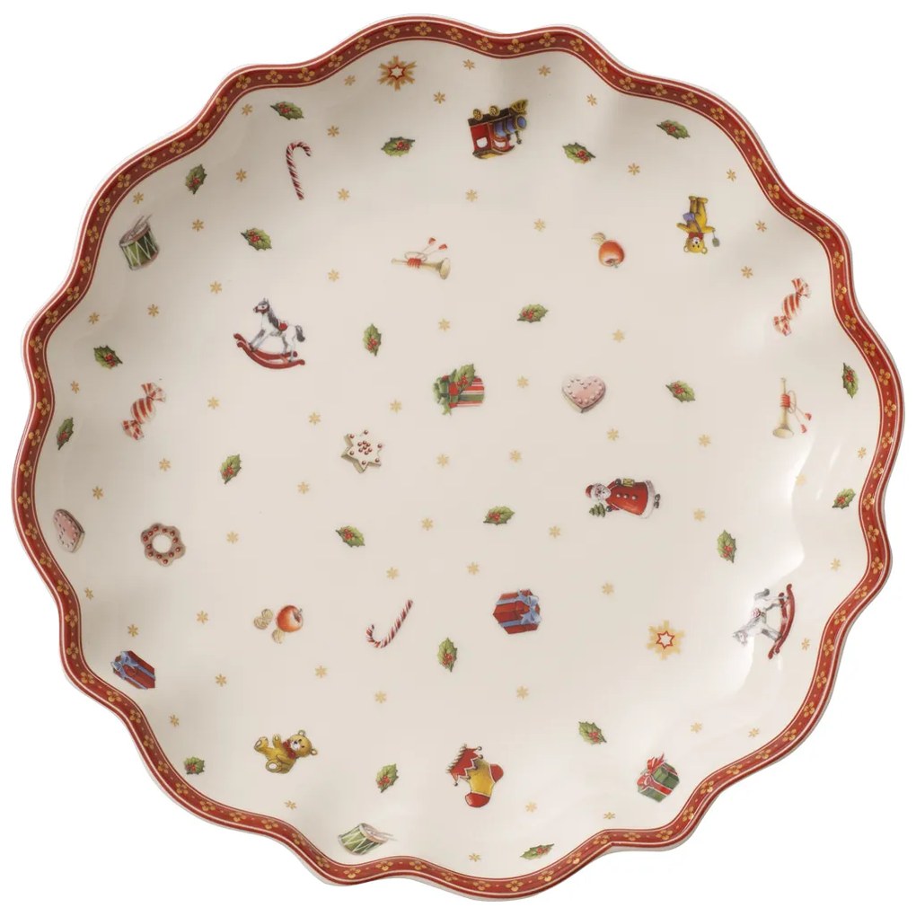 Karácsonyi mély tál, nagy, Toy's Delight kollekció - Villeroy & Boch