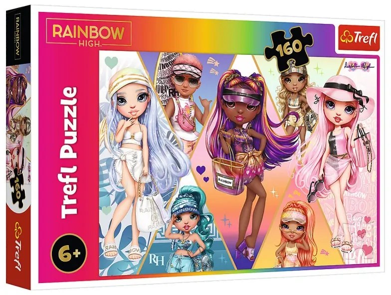 Gyerek puzzle - Girls friends - 160 db