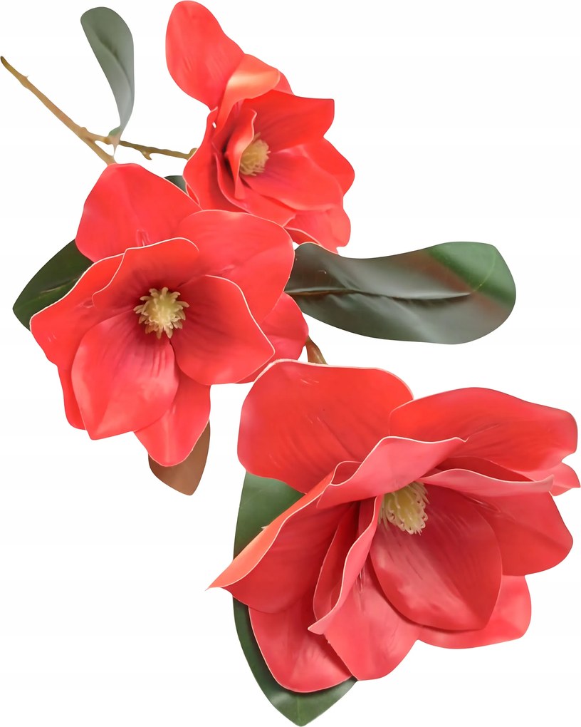 Magnólia Műág XXL 97cm Mint Élő Virág Dekoráció Átmérő 17cm