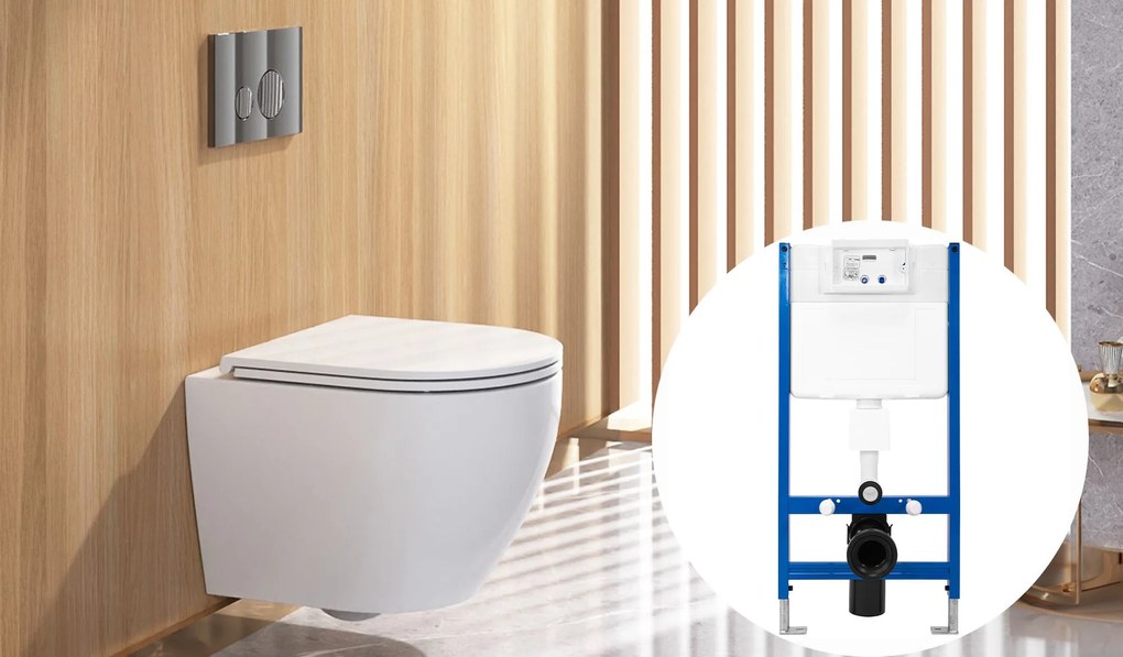 WC öblítő gomb F típusú Chrome