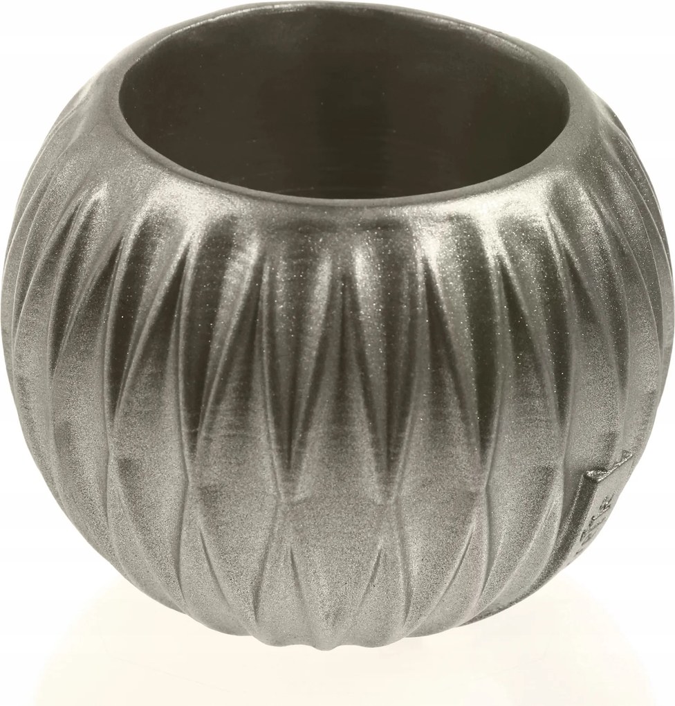 Díszítő Optikai Sárgaréz Poliészter Virágcserép 7,6 cm