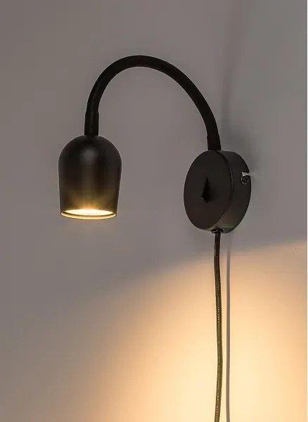 Rabalux 73113 - LIANET fali spotlámpa 1xGU10/15W/230V fekete