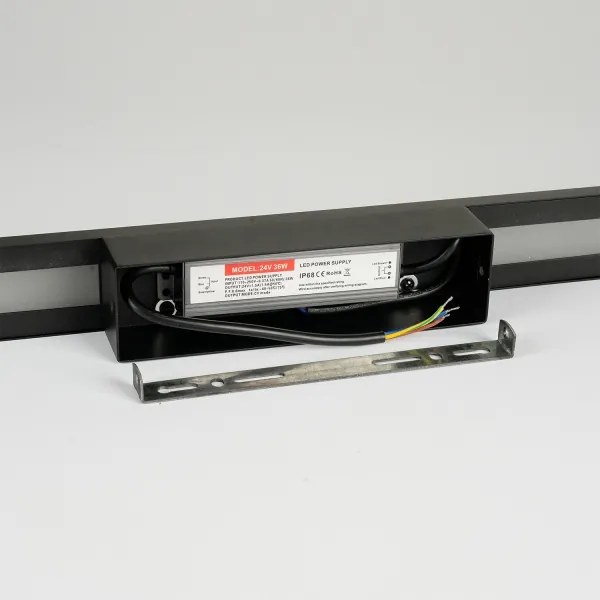 Brilagi - LED kültéri fali lámpatest LUNA LED/24W/230V 4000K IP65 fekete